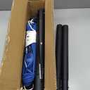 Inground Pool Volleyball Net Set with Max 26 FT Adjustable Length, 3 Heights Adjustable Outdoor Volleyball Set for Pool with 2 Volleyballs and Carry Bag