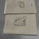 Washable Sourdough Bread Bags for Homemade, Hybrid Set (1 Beeswax + 1 TPU Freezer Bag), Reusable Beeswax Bread Bags for Sourdough, TPU Lining, Freezer Sourdough Container, Reusable Food Storage Bag