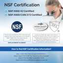 ICEPURE ADQ36006101 9690 Water Filter Replacement for LG LT700P, Kenmore Elite 46-9690 ADQ36006102, RWF1200A, CLCH106, RWF1052 LFX28968ST LFXS29626S LFXS30766S LFX31925ST LFX31945ST Refrigerator,3PACK