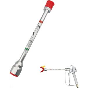 Airless Paint Sprayer Spray Gun Tip Extension Pole Rod Airless Sprayer Gun Spray Painting Wand 16 inch
