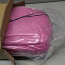 Sleeping Bag, Lightweight 3 Season Weather Sleep Bags for Kids Adults Girls Women, Polyester Hollow Filled 5-20 Degree for Backpacking/Hiking/Naturehike/Camping/Mountaineering with Compression Sack (Pink)