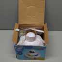 Interactive Cat Toys for Indoor Cats,4-in-1 Automatic Kitten Toy,Motion Activated Electronic Fluttering Butterfly,Track Balls, Moving Feather Toys for All Breeds,USB Rechargeable (White)