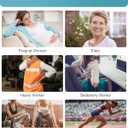 Sacroiliac SI Joint Belt for Women & Men - Adjustable Pelvic Hip Support Brace, Posture Corrector Belt for Sciatica Lower Back Discomfort Pregnancy Support Anterior Pelvic Tilt Correction (L)