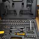 GEARWRENCH 202 Piece SAE/Metric Mechanics Tool Set 1/4", 3/8", & 1/2" Drives | GW72MLCBMTS