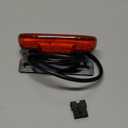 Electric Bicycle Rear Light, 36/48V Tail Brake Light, Ebike Rear Tail Safety Light, Warning Rear Lamp for Electric Bike Night Riding