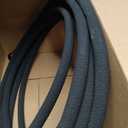 Short Soaker Hose 25ft -5/8 Round Rubber Garden Soaker Hoses, Heavy Duty Irrigation Drip Hose, Durable Seeper Water Hose for Gardens, Flower Beds And Lawn Yard