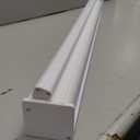 Joydeco Cordless Zebra Blinds for Windows, Dual Layer Light Control Window Blinds with Light-Proof Aluminum Cover, Free-Stop Roller Shades for Home & Office (White, 34.5" W x 75" H)