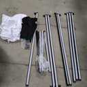 Photography Backdrop for Photoshoot, Photo Backdrop Curtain, Perfect White Background for Party Portrait Photoshoots Black