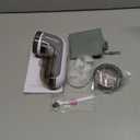 BEAUTURAL Fabric Shaver and Lint Remover, Sweater Defuzzer with 2Speeds, 2 Replaceable Stainless Steel Blades, Battery Operated, Remove Clothes Fuzz, Lint Balls, Pills, Bobbles Gray