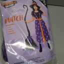 Spooktacular Creations Light Up Witch Costume for Toddler Girls, Fairy Tale Witch Outfit for Kids Halloween Dress Up Parties (Toddler (3-4 yrs), Purple)