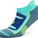 Balega Women's Blister Resist Performance No Show Athletic Running Socks (1 Pair) (Ethereal Blue/Light Aqua)