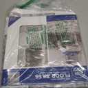 FloorPops Harvard Brick Grey Peel & Stick Floor Tiles (12"L x 12"W x 0.06"T, Gray)