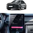 Car Screen Protector for 2024 2025 2023 2022 2021 Polestar 2(Single Motor/Dual Motor/BST edition 270) Accessories Infotainment Touchscreen Protector Film Tempered Glass HD Clear 11.2''