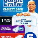Mr. Clean Magic Eraser Sponge, All Purpose Cleaner, Cleaning Scrubber, Kitchen, Bathroom, Shower, Oven, Cleaning Supplies, Variety Pack with 1 Ultra Thick, 2 Ultra Foamy, & 3 Extra Durable, 6ct