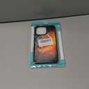 DJSOK Case for iPhone 15 Pro Max,Luxury Pattern Design Shockproof Rugged Cover,Cases for Man Woman-American Football on Fire Design