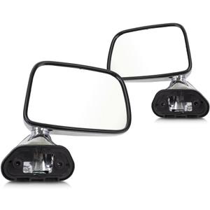 For Toyota Pickup 1989-1995 Door Mirror Driver and Passenger Side | Pair | Manual | Non-Heated | Replacement For 8794089141, 8791089143 | TO1320122, TO1321122
