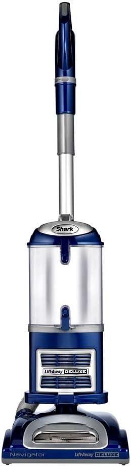 Shark NV360 Navigator Lift-Away Deluxe Upright Vacuum with Large Dust Cup Capacity, HEPA Filter, Swivel Steering, Upholstery Tool & Crevice Tool, Blue