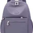 Tanweibago Mini Nylon Women Backpacks,11L Small Ladies backpacks Casual Lightweight Women Shopping Travel Daypack (Grey)