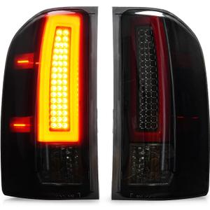 Tresound LED Tail Light for 2007-2013 Chevy Silverado 1500, 2007-2014 Silverado 2500 HD & 3500 HD, 2008-2014 GMC Sierra 3500 HD, Rear Taillight Assembly, 25958482 25958483 GM2800207 GM2801207