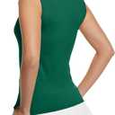 MathCat Women's Sleeveless Golf Shirts UPF 50+ Quickly Dry Tennis Polo Lightweight Sports Athletic Tank Tops XS-XL (M)