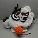 Longteng Olaf Costume Adult Inflatable Costume Men Fancy Dress Halloween Blow Up Suit Cosplay Party