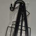 TIEBOLA Shepherd Hooks 2 Pack - 48 Inches High 1/2 Inch Thick Adjustable Rust Resistant Shepards Hooks with 5 Prong Base for Hanger Holder, Wedding Decor, Lanterns, Flower Basket, Bird Feeder.