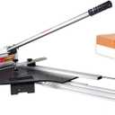Newly Launched Norske Tools NMAP006 13 inch Laminate Flooring and Siding Cutter with CLAMP and Sliding Extension Table including BONUS Honing Stone