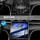 [Upgrade] 2 Pack 11.9-Inch Screen Protector for 2022~ 2025 2026 Mercedes Benz C300 C Class C250 /2023 ~ 2026 GLC300 [No Glare & Fingerprint] Touchscreen 9H Tempered Glass Navigation Radio Screen Protector Benz C300 Accessories