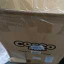 Cosco Kids Highchair for Baby, Simple Foldable High Chair, Convenient, Lightweight, and Compact Design, Elephant Squares