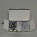 LED License Plate Light Lamp Assembly Compatible with 1988-1999 Chevy C1500 K1500 Silverado Sierra Pickup Tahoe Yukon Blazer S10 Sonoma S15 Chrome Housing 6000K White, Pack of 2