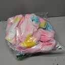 Dog Winter Coat for Large Medium Small Dogs, Warm Fleece High Collar Full Body Dog Jumpsuit Comfortable Onesie Apparel (Pink Blue, X-Large) (XL(Reference Weight 13-22 lbs))