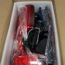 Halogen Tail Lights Assembly Fit Chevy Silverado 1500 2019 2020 2021 2022 2023 2024 2025 Chevrolet 2500 3500 HD 2500HD 3500HD Rear Brake Back Up Lamp Taillight Lens Left Driver Right Passenger