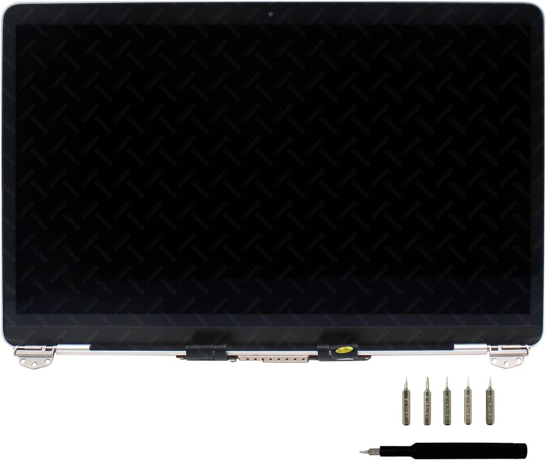 LCDOLED Replacement 13.3 inches 2560x1600 Full LCD Screen Complete Top Assembly for MacBookAir9,1 MacBook Air Retina 13" 2020 A2179 EMC 3302 MVH22 MVH42 MVH52 MWTJ2 MWTK2 MWTL2 (Silver)