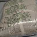 Shilucheng 100% Cotton Queen Size Sheets Set - 600 Thread CountLuxury Egyptian Cotton Bed Sheets5-Star Hotel Quality Sheets, Breathable & Cooling, 16 Inch Deep Pocket - 4 Piece (Linen, Queen)