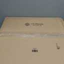 Intex 64417ED 22in Queen Dura-Beam Comfort Plush High-Rise Inflatable Air Mattress with Built in Pump for Travel and Camping, 600lb Weight Capacity (Grey)