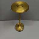 5200mAh Rechargeable Cordless LED Table Lamps Touch Sensor Light, 3-Levels Portable Dimming Wireless Battery Operated Lamp,Night Light/Restaurant Table/Outdoor/Coffee/Bar (Gold)