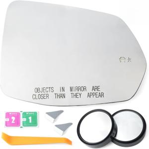 84441692 Passenger Side Mirror Glass Replacement for Chevrolet Blazer 2019-2026 for Cadillac XT4 2019-2023 for XT5 2017-2026 for XT6 20-26 Heated with Blind Spot, Replace 23394627 84539667