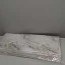 20PCS Peel and Stick Floor Tile Shower Tile Waterproof PVC Waterproof Wallpaper for Kitchen and Bathroom (Grey - Veined Serenity, 23.6" x11.8 20PCS)