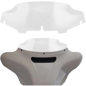 5" Clear Windshield Windscreen Wind Splitter Fit for Harley Davidson Touring Electra Glide Street Glide and Trike Glide Ultra Limited 2014-2023