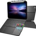Doohoeek Keyboard Folio w/Screen for iPad Pro 13 inch (M5/M4, 2025/2024), Magnetic Detachable Keybaord with Case & Trackpaf & Backlit & 160 Kickstand & Pen Slot, Keyboard for iPad Pro 13"