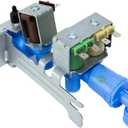 241734301, 241734302, 7241734301 CKD734301X compatible with Crosley, Electrolux, Frigidaire, Gibson, Kenmore Refrigerator Water Valve fits old number 241734301, 241734302, 7241734301