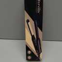 Terviiix 1/2 Inch Flat Iron for Short Hair, Small Hair Straightener and Curler 2-in-1 for Pixie Cuts & Touch-Ups, Rounded Edge Mini Flat Iron for Men and Women, Dual Voltage Travel-Friendly