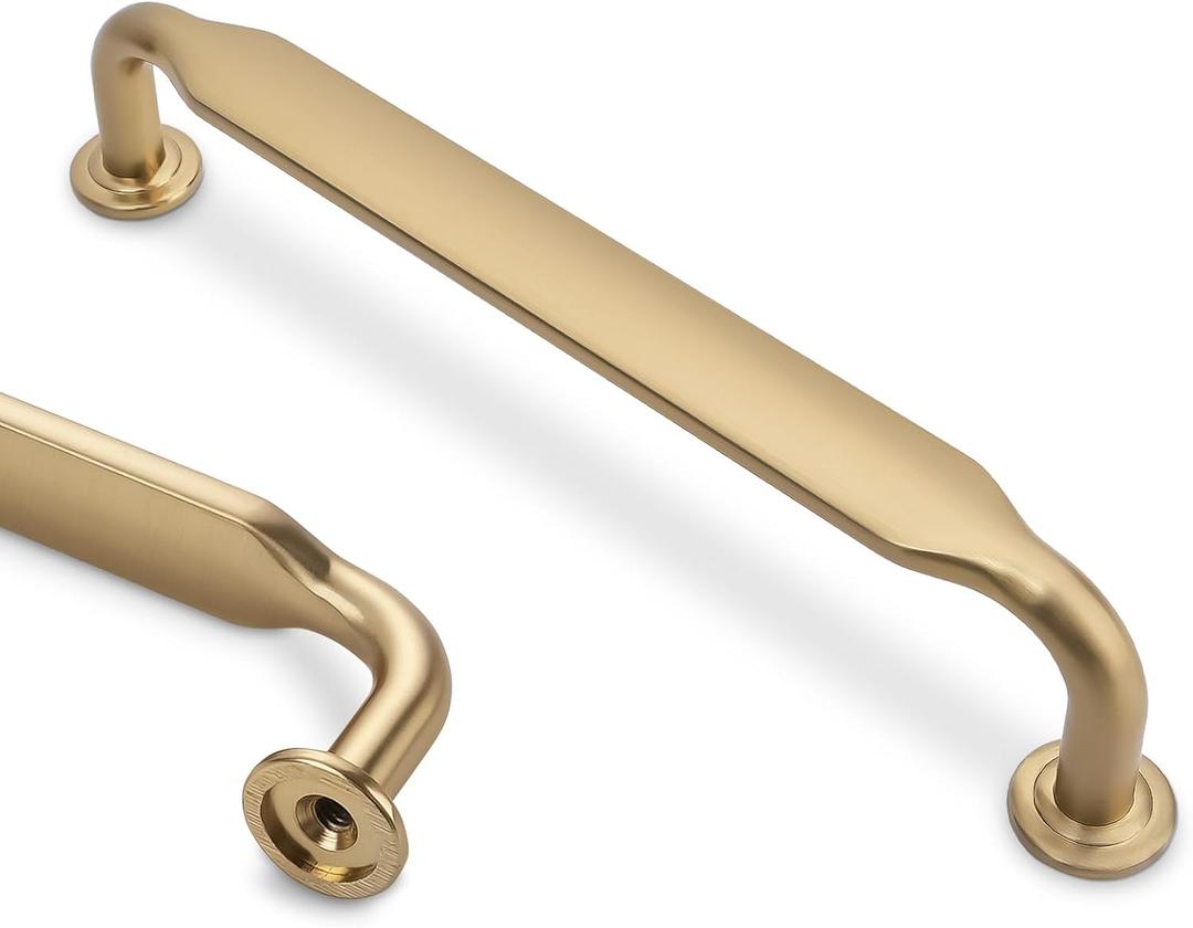 20 Pack 5 Inch Cabinet Pulls Champagne Bronze Kitchen Cabinet Handles Zinc Alloy Drawer Pulls Solid Cabinet Hardware