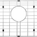 Serene Valley 27-1/4" X 12-1/4" Sink Protector, Rear Drain with Corner Radius 3/8", NLW2813R
