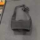 HEELE Dog Muzzle,Soft Nylon Muzzle Anti Biting Barking Chewing,Air Mesh Breathable Drinkable Adjustable Loop Pets Muzzle for Small Medium Large Dogs 4 Colors 4 Sizes (Black, L)