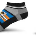 For Bare Feet Unisex Kid's MiLB Streak No Show Sock (Team)