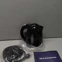 OVENTE Electric Kettle, 1.7L Fast Boiling Water Heater for Coffee or Tea, BPA Free with Water Level Gauge, Auto Shut-Off, Boil-Dry Protection, Indicator Light and Removable Filter, Black KP72B