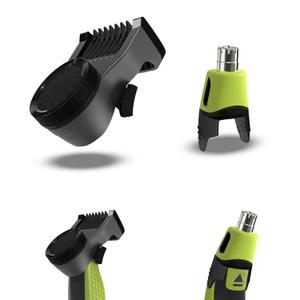 14-in-1 Adjustable Guards and Nose Trimmer Replacement Blade for One Shaver Blades QP series, Safe and Efficient Nose & Facial Detail Trimming