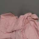 KKJIAF 3 Piece Toddler Sheet Set Microfiber, Includes a Flat Sheet, a Fitted Sheet and a Ruffle Pillowcase, Light Pink