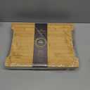 Bamboo Cutting Board by Ecozoi with 2 Slide Out Drawers. Keep Meal Prep Organized With Organic Bamboo Wooden Chopping Station. Non-Slip Butcher Block with Juice Groove for Easy Cleaning (15.8"L x 11.8"W)